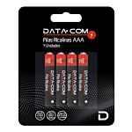 PILA ALCALINA DATACOM AAA 4 UNIDADES MACROZONA RM