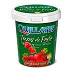 YOGURT SIN AZUCAR QUILLAYES 0% GRASA TROZOS FRUTILLA POTE 900 G UNIDAD