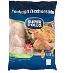 PECHUGA DESHUESADA POLLO CONGELADO SUPER POLLO BOLSA 4,5K UNIDAD