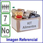 KIT DE ALIMENTACIÓN 4 PERSONAS 7 DÍAS SIN POUCH